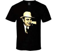 BANGNL Al Capone Mafia Gangster T-Shirt Black XXL
