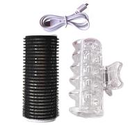 Bangs Curling Iron - Chemins de voyage à cheveux portables | Rouleaux à cheveux auto-adhésifs, outils de coiffage de frisage de cheveux sans chaleur, outil de boucle