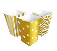 BangShou 60 Pièces Boîtes de Pop-Corn, Mini Contenants de Bonbons en Papier pour Les Soirées Cinéma, Carnaval, Fêtes, Théâtre Et Fêtes