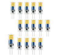 BANGSHUO Ampoule G4 LED 2W,AC 220v Ampoules LED, 200LM Blanc Chaud 3000K, Sans Scintillement Non variable, Ampoule Economie d'énergie pour l'éclairage de la Maison- 15 Unité