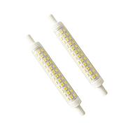 BANGSHUO Lot de 2 Ampoules LED R7S 10W 118mm Blanc Froid 6000K J118 Réflecteur Linéaire à Double Extrémité Remplace Ampoules Halogènes de 100W R7S AC220-240V 1200lm Pas Dimmable