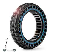 BANGTING 1PCS 60/70-6.5 Pneu Plein pour Trotinette Electrique, 10x2.5 Pouces Roue, 10x2.50-6.5 Pneus pour Ninebot Max G2 / G30 / G30D / G30E / G30E / G30LP / G30D II / G30 Max (Bleu)