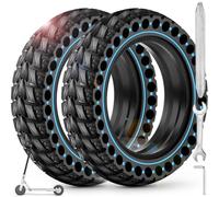 BANGTING 2PCS 50/75-6.1 Pouces Pneu Plein pour Trotinette Electrique, 8.5x2 Roue, 8 1/2 x 2 Pneus pour Xiaomi M365 / M365 Pro / 1S / Pro 2/3 / 3 Lite/Essential
