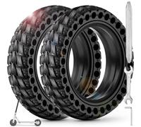 BANGTING 2PCS 50/75-6.1 Pouces Pneu Plein pour Trotinette Electrique, 8.5x2 Roue, 8 1/2 x 2 Pneus pour Xiaomi M365 / M365 Pro / 1S / Pro 2/3 / 3 Lite/Essential