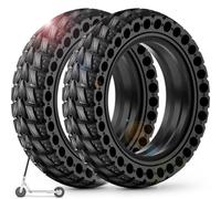 BANGTING 2PCS 50/75-6.1 Pouces Pneu Plein pour Trotinette Electrique, 8.5x2 Roue, 8 1/2 x 2 Pneus pour Xiaomi M365 / M365 Pro / 1S / Pro 2/3 / 3 Lite/Essential