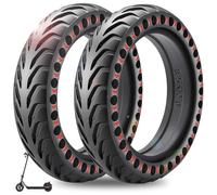 BANGTING 2PCS 8.5x2 Pneus Trotinette Electrique, 50/75-6.1 Pneu Plein | 8 1/2 x2 Pneumatique de Secours Antipuncture pour Xiaomi Pro 2/M365/M365 Pro/1S /3/3 Lite/Essential, Wispeed T855