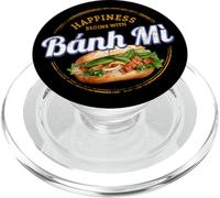 Banh Mi Street Food Baguette Vintage Vietnam Rétro Souvenir PopSockets PopGrip pour MagSafe