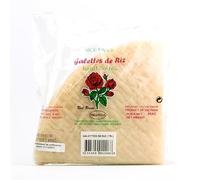 Banh Trang - Triangle - Feuilles de riz / Galettes de riz triangles vietnamiennes - Nems et rouleaux de printemps - Marque Red Roses - 454G