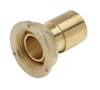 Banides Et Debeaurain - Raccord 2 pieces a joint plat compteur a oreille BD2309CU ecrou 10-32 a braser sur cuivre : 28 DN : cal. 32