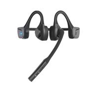 BANIGIPA Casque Bluetooth avec microphone, casque sans fil Bluetooth avec suppression du bruit pour ordinateur portable, PC, téléphone portable, casque à conduction d'air pour bureau, réunion, travail