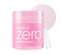 Banila Co Nettoyer It Zero Pink Hydratation Toner Pad | Tamps 3 couches corens vgtaliens | Acides hyaluroniques et complexe de vitamines pou