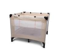Baninni 2-en-1 Lit Parapluie avec Réhausseur Neva Sable