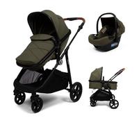 Baninni 3-en-1 Poussette Multi Stands avec Siège d’Auto Nelia Vert