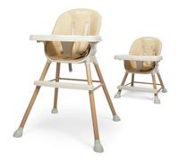Baninni 4-en-1 Chaise Haute Évolutive Inigo Beige