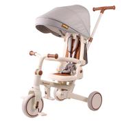 Baninni Tricycle avec Barre de Poussée Bruno Beige
