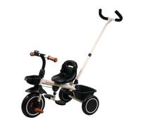 Baninni Tricycle avec Barre de Poussée Cara Beige