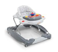 Baninni Trotteur Classic 2-en-1 star - pour bébé avec fonction balançoire à roulettes, lumière, musique, centre de jeu Table à manger pour bébé pliable à partir de 6 mois