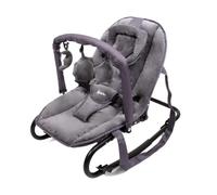 Baninni Velours Transat Bébé Malena Gris