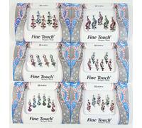 Banithani 6 Pcs Bindi Pack Complet Front Assortis Tatouage Indien Cadeau D'Autocollants Pour Les Femmes
