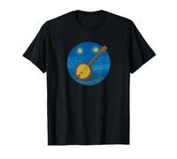 Banjo Bluegrass Musique folk - Style nuit étoilée Van Gogh T-Shirt