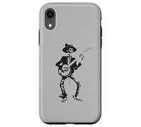Banjo Dancing Skeleton Bluegrass Music Festival Coque pour iPhone XR
