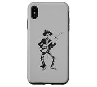 Banjo Dancing Skeleton Bluegrass Music Festival Coque pour iPhone XS Max