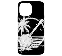 Banjo Drawing Bluegrass Band Coque pour iPhone 13 Pro Max