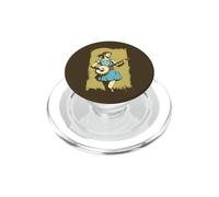 Banjo Girl Beautiful Hippie Woman Bluegrass Festival PopSockets PopGrip pour MagSafe