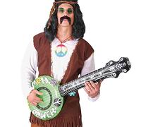 Banjo gonflable style hippie années 60