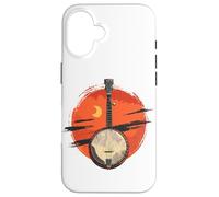 Banjo Graphic Bluegrass Band Coque pour iPhone 16