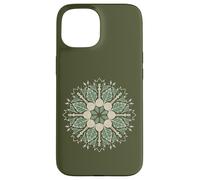 Banjo Mandala Bluegrass, Mindfulness & Nature Graphic Coque pour iPhone 15