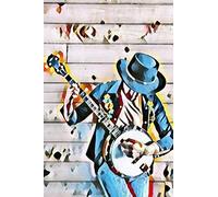 Banjo Music Blank Lined Journal Notebook: A Notebook, Daily Diary, Gift Idea For People Who Love Music And Dueling Banjo Songs!!