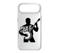 Banjo Pick Love Country Musique Folk Bluegrass Banjo Player Coque pour iPhone Air