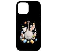 Banjo Player Banjoist Instrument Pâques Lapin Œufs Lapin Coque pour iPhone 12 Pro Max