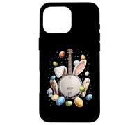 Banjo Player Banjoist Instrument Pâques Lapin Œufs Lapin Coque pour iPhone 16 Pro Max