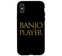Banjo Player Best Strings Music Instrument Musician Banjo Coque pour iPhone X/XS