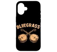 Banjo Retro Country Bluegrass Coque pour iPhone 16