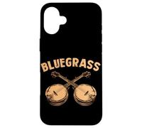 Banjo Retro Country Bluegrass Coque pour iPhone 16 Plus