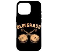 Banjo Retro Country Bluegrass Coque pour iPhone 16 Pro