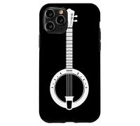 Banjo Sketch Artiste Bluegrass Coque pour iPhone 11 Pro