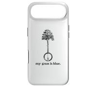 Banjo Tree My Grass is Blue Vintage Bluegrass Design Coque pour iPhone Air