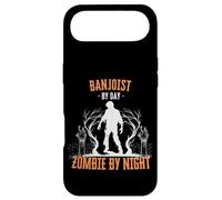 Banjoist by Day Zombie by Night Funny Halloween Music Banjo Coque pour iPhone Air