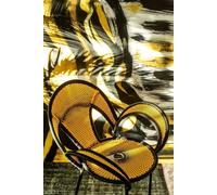 Banjooli Sessel M' Afrique Collection Moroso-Gelb / Schwarz - 001 GELB SCHWARZ