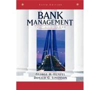 Bank Management by George H. Hempel Paperback Book Donald G. Simonson, George H. Hempel (Auteur)