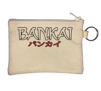 Bankai Anime Manga Japon Porte-Clés Porte-monnaie Beige