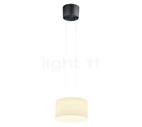 Bankamp Grand Flex Suspension LED 1 foyer noir anodisé/verre opale - ø32 cm , Vente d'entrepôt, neuf, emballage d'origine Ce luminaire comporte des modules à LED prémontés de classes énergétiques A A+