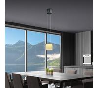 BANKAMP GRAND SMOKE Suspension LED, 1 source lumineuse, avec fonctionnalité Dim-To-Warm, 2226/1-39,