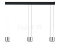 Bankamp Impulse Suspension LED 3 foyers nickel mat Ce luminaire comporte des modules à LED prémontés de classes énergétiques A A++, A+, A
