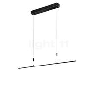 Bankamp Slim Suspension LED, noir - 98 cm Ce luminaire comporte des modules à LED prémontés de classes énergétiques A A++, A+, A