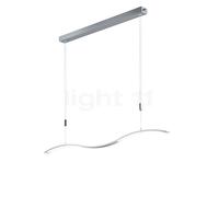 Bankamp Wave II Suspension LED nickel mat Ce luminaire comporte des modules à LED prémontés de classes énergétiques A A++, A+, A